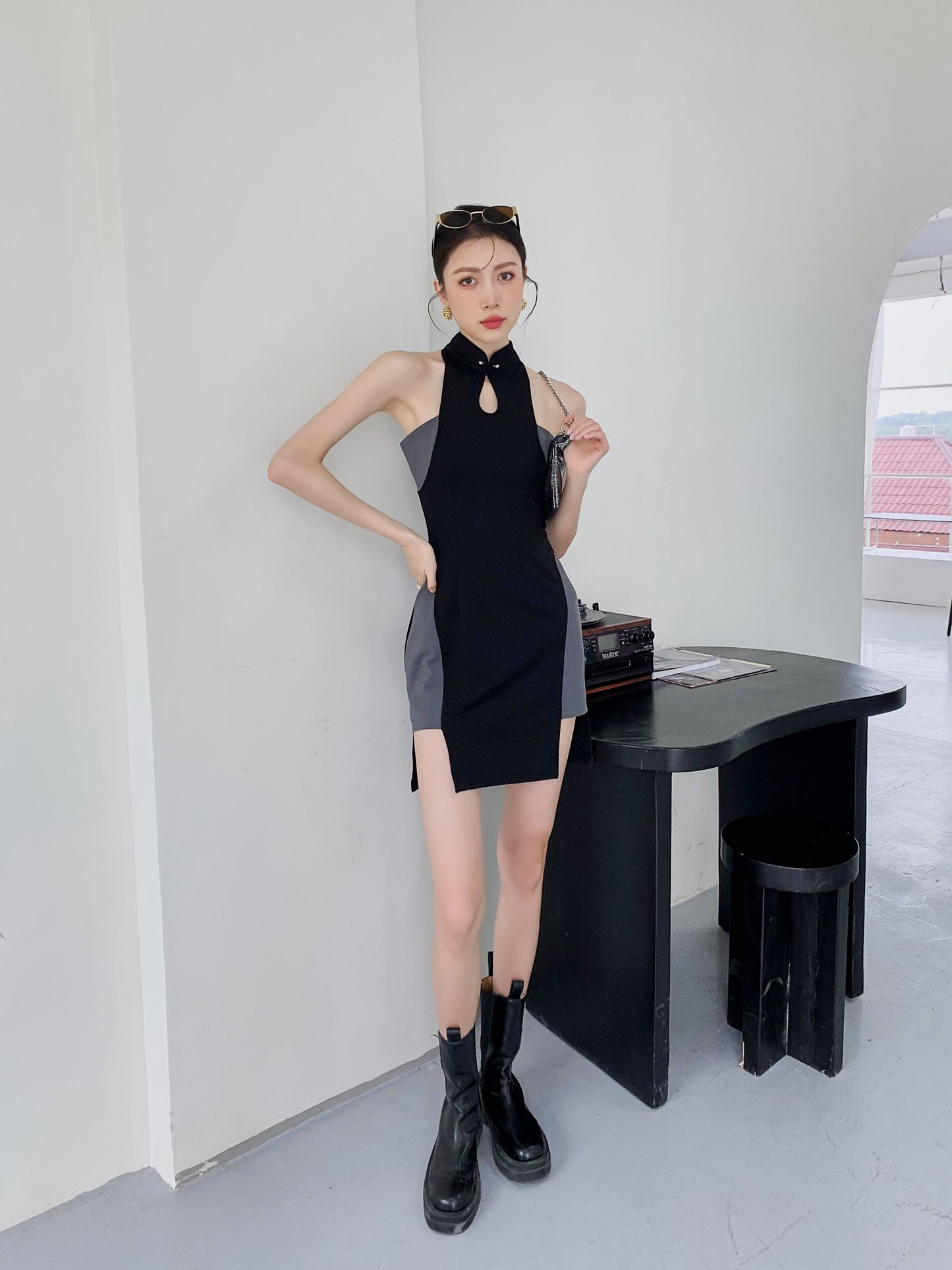 Ninja Assassin Bodycon Mini Dress