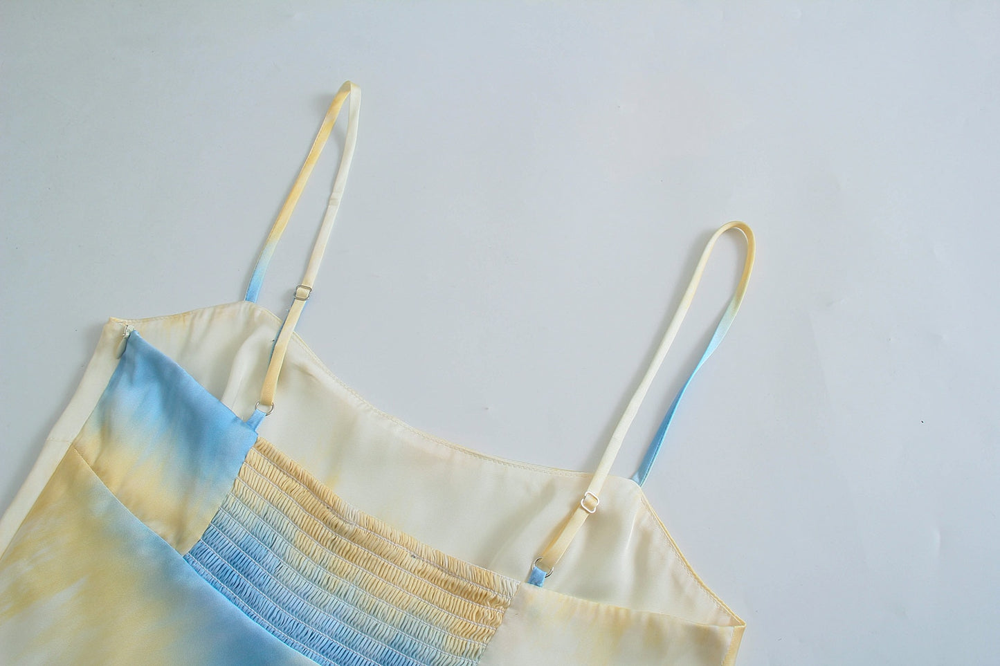Saturn's Blue Rings Slip Dress