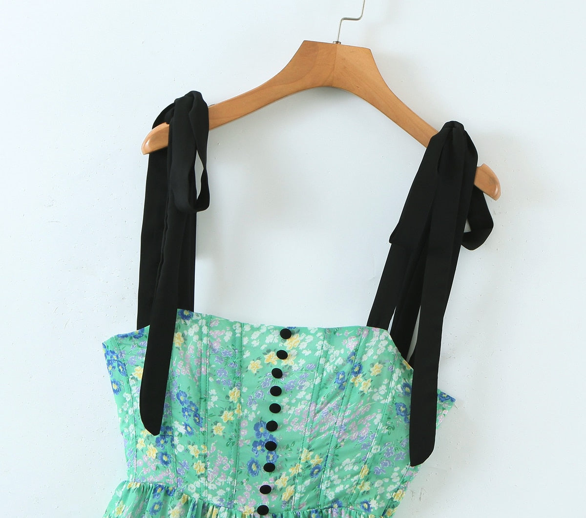 Timeless Tiffany Lace-Up Mini Dress