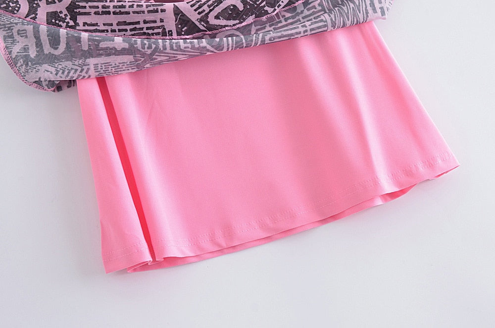 Cultured Or Not Mesh Mini Dress