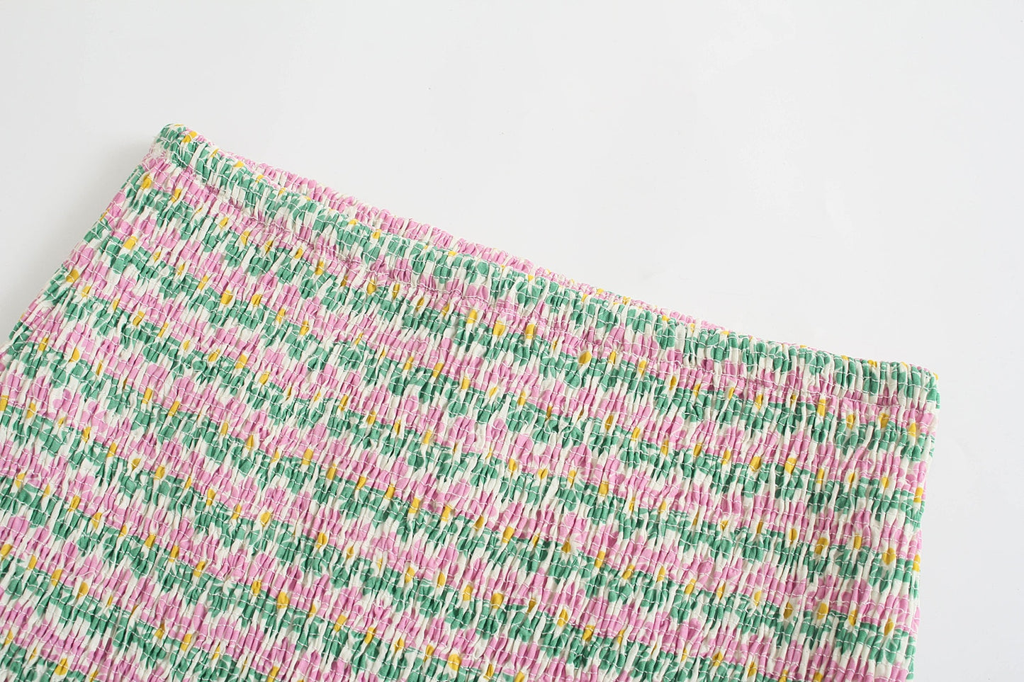 Strawberry Short Cake Ruched Skirt Set