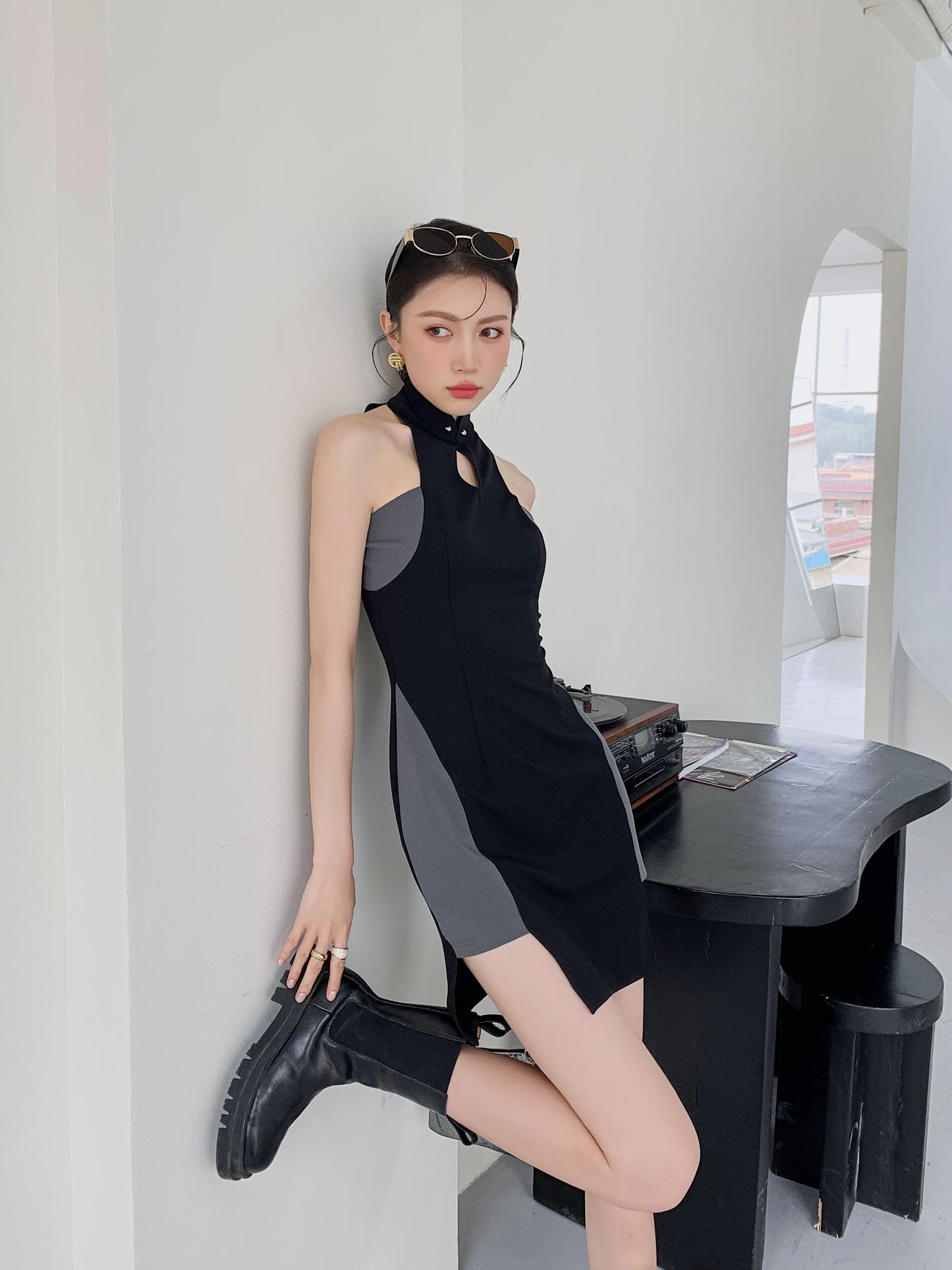 Ninja Assassin Bodycon Mini Dress