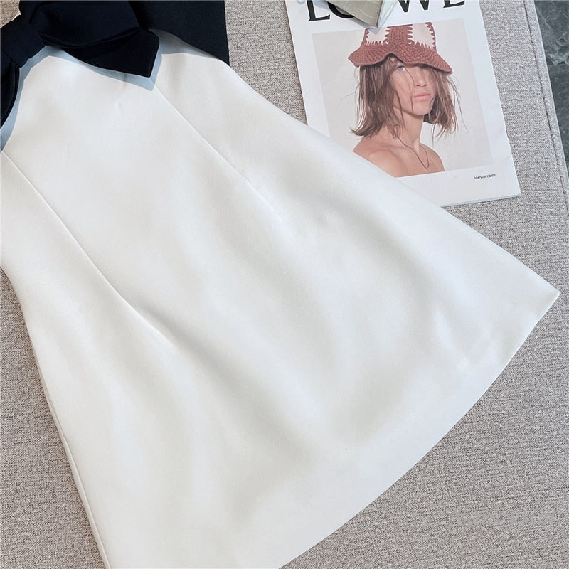 Tiffany Timeless Bow-Tie Mini Dress