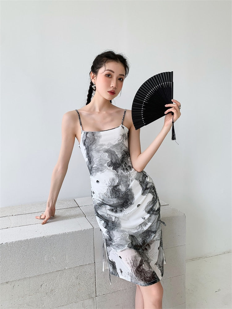 Molly Mandarin Two Piece Midi Dress