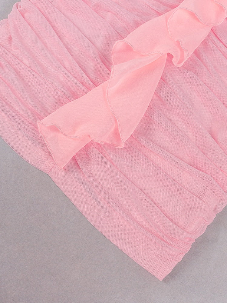 Stop, I'm Blushing Mini Dress