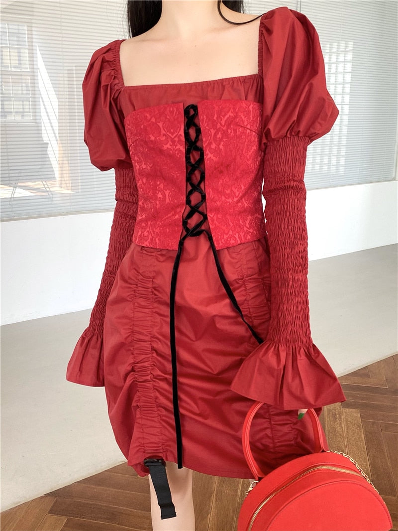 Mage Middle Ages Corset Dress