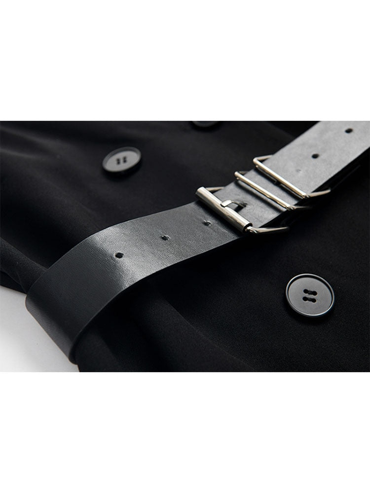 Dismantle The System Mini Blazer Dress
