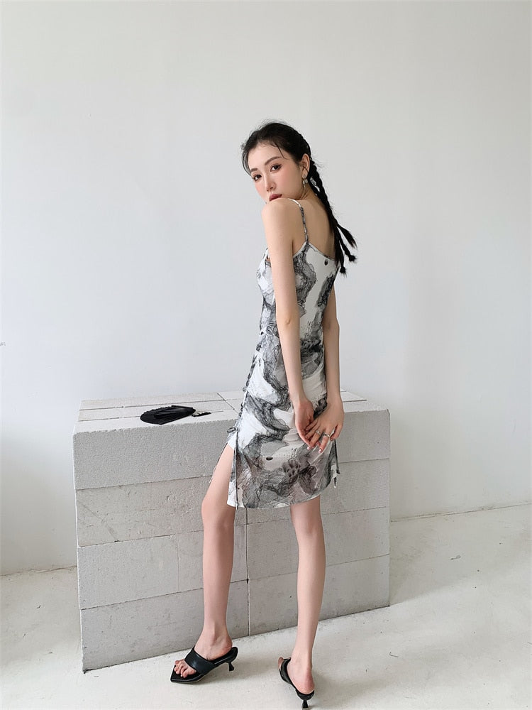 Molly Mandarin Two Piece Midi Dress