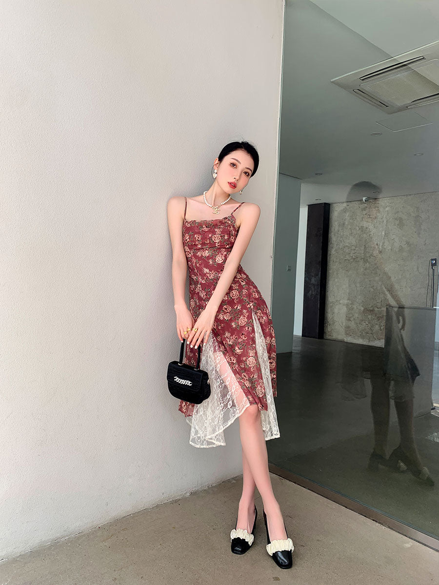 Swept Away Vintage Midi Dress