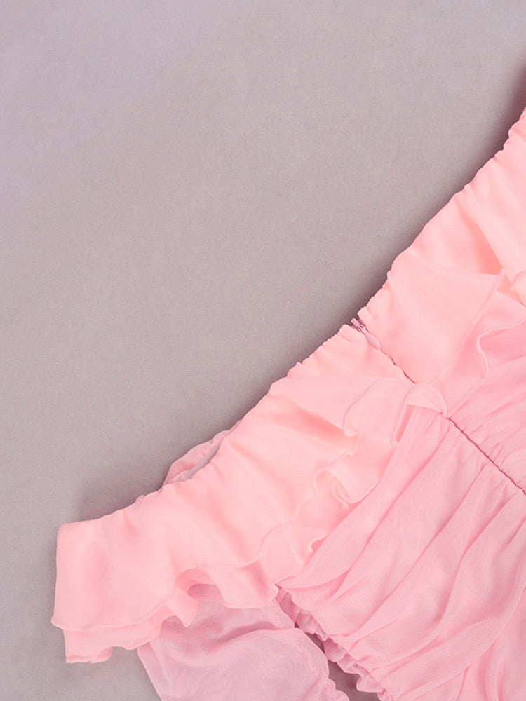 Stop, I'm Blushing Mini Dress