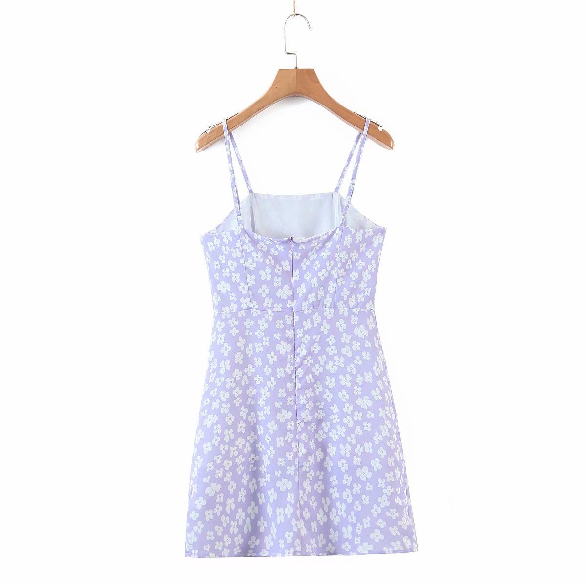 Picnic Time Lavender Mini Dress