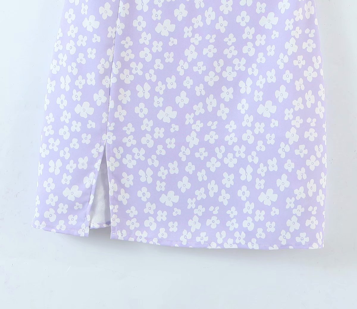 Picnic Time Lavender Mini Dress