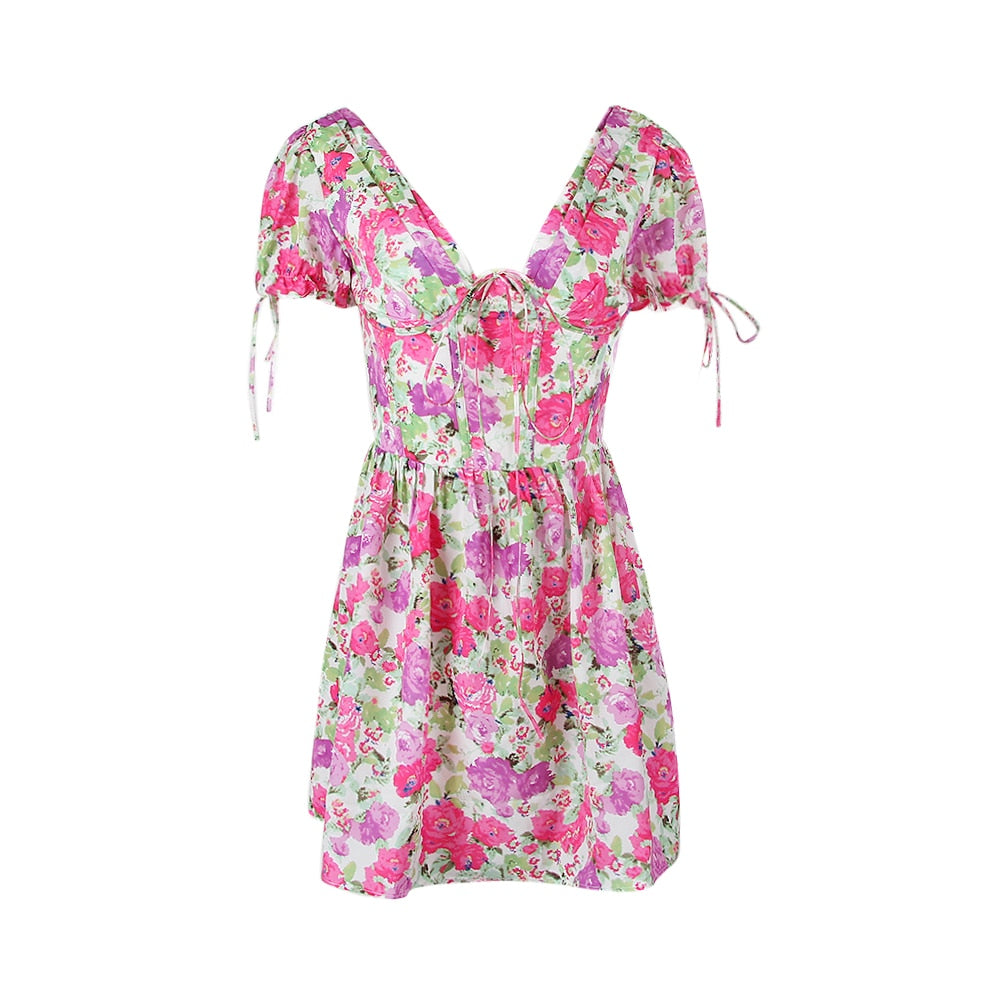 Call Me Maybe Floral Mini Dress