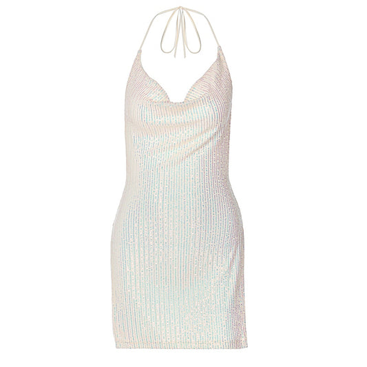The Uber Is Here Sequined Mini Dress